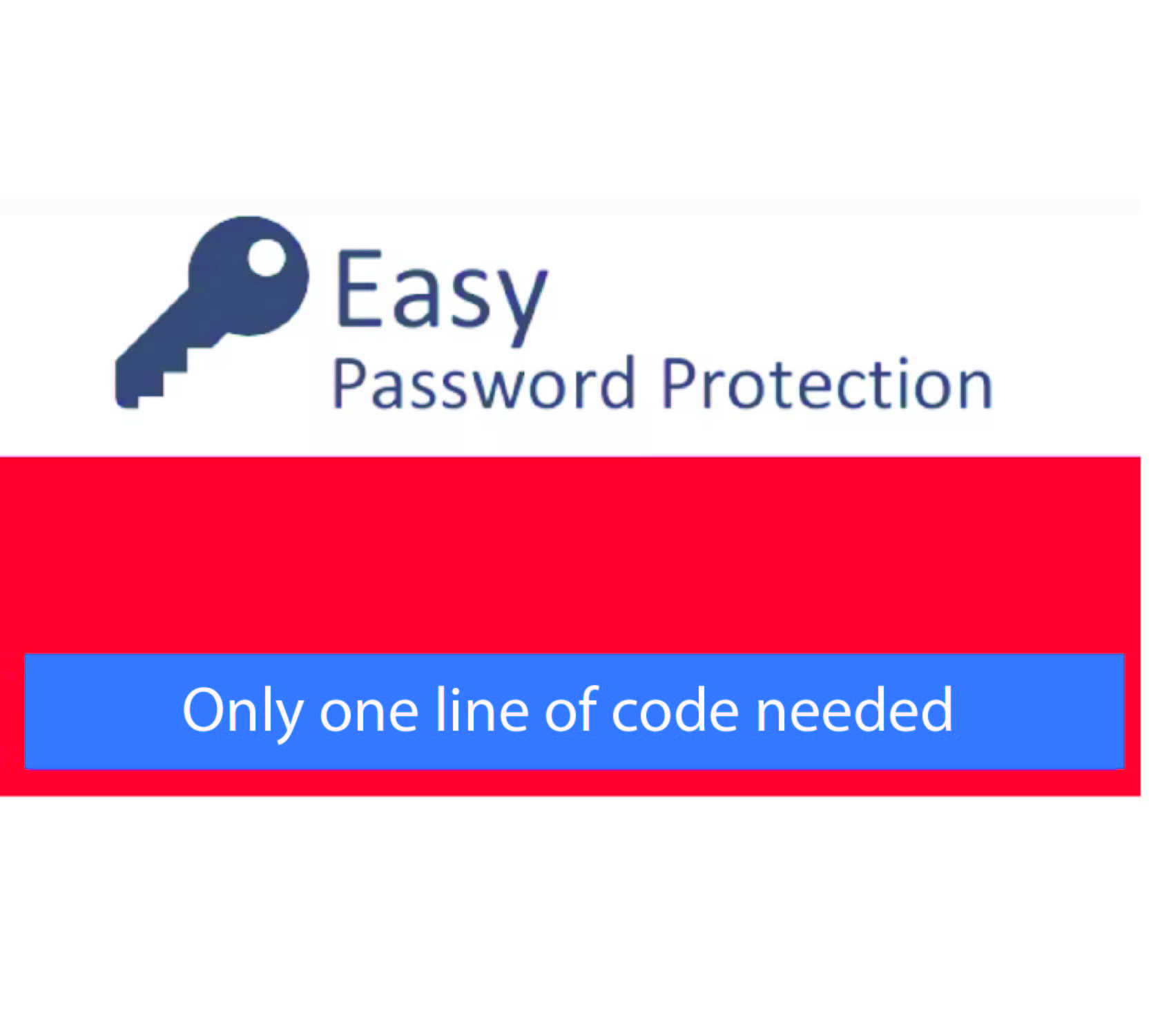 简单的密码保护